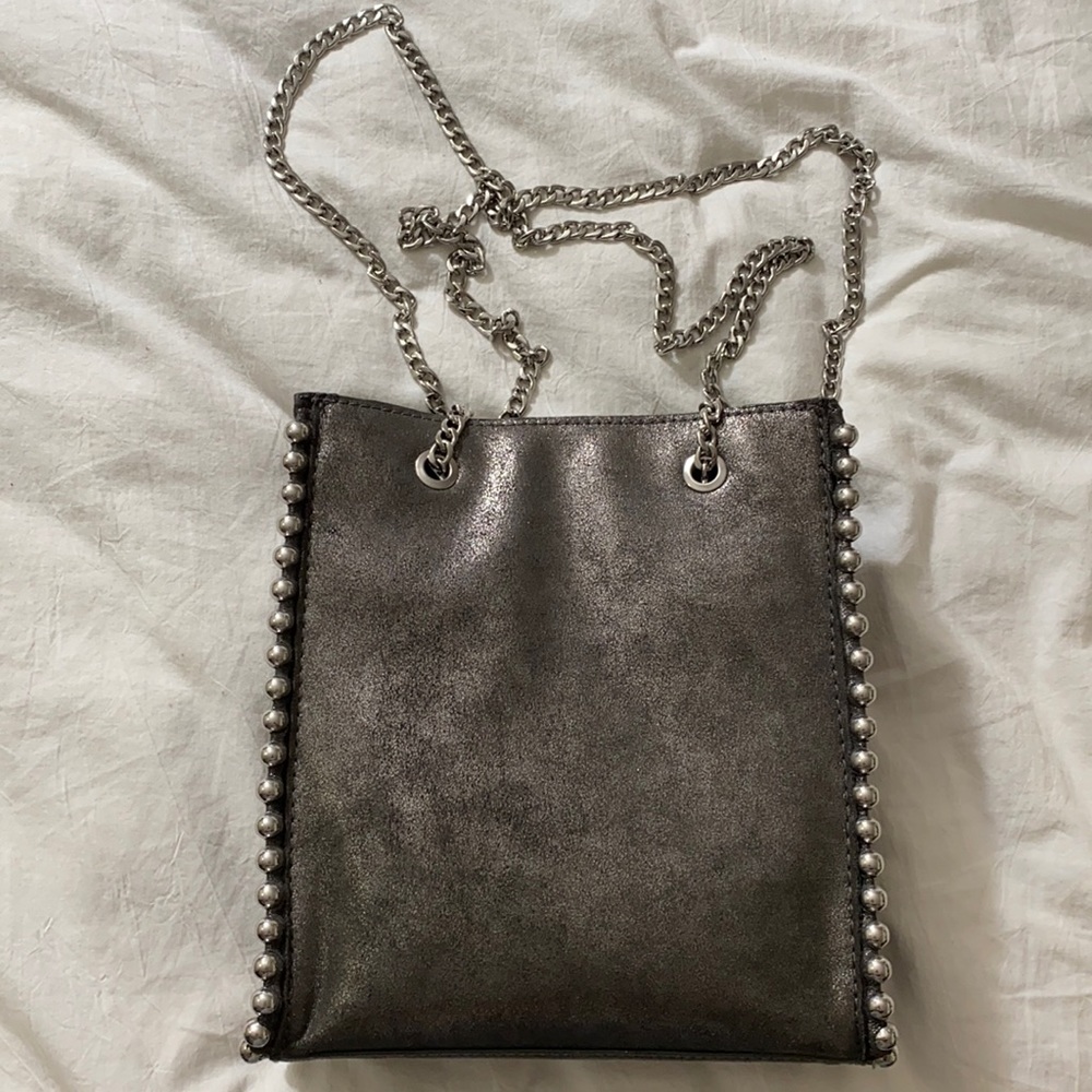 Zara Silver/Grey Purse